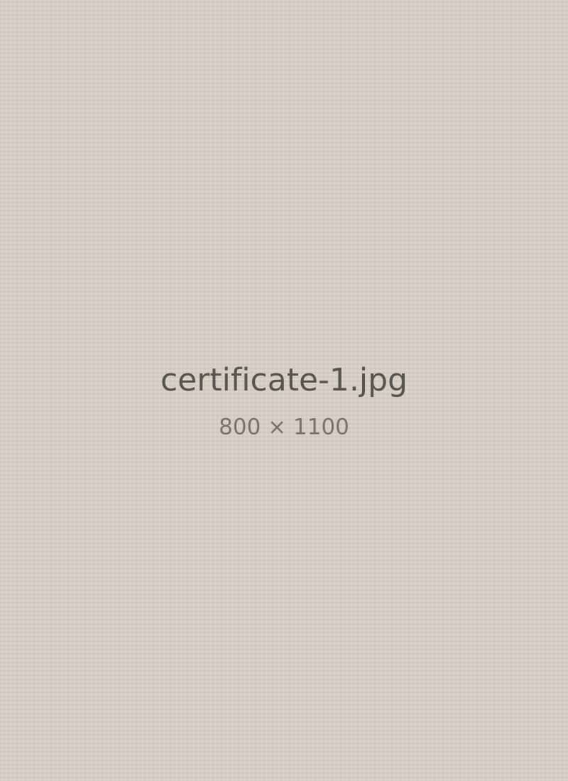 [CERT_1_NAME] certificate issued to [COMPANY_NAME]