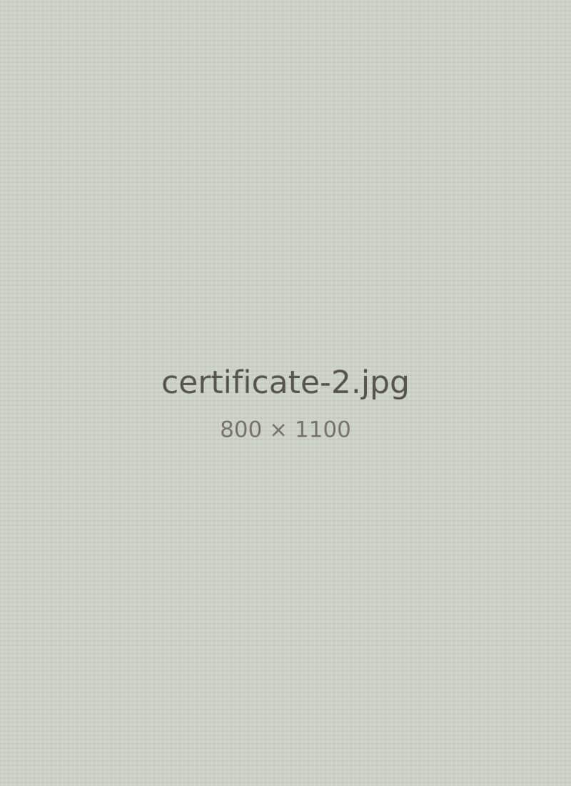 [CERT_2_NAME] certificate issued to [COMPANY_NAME]