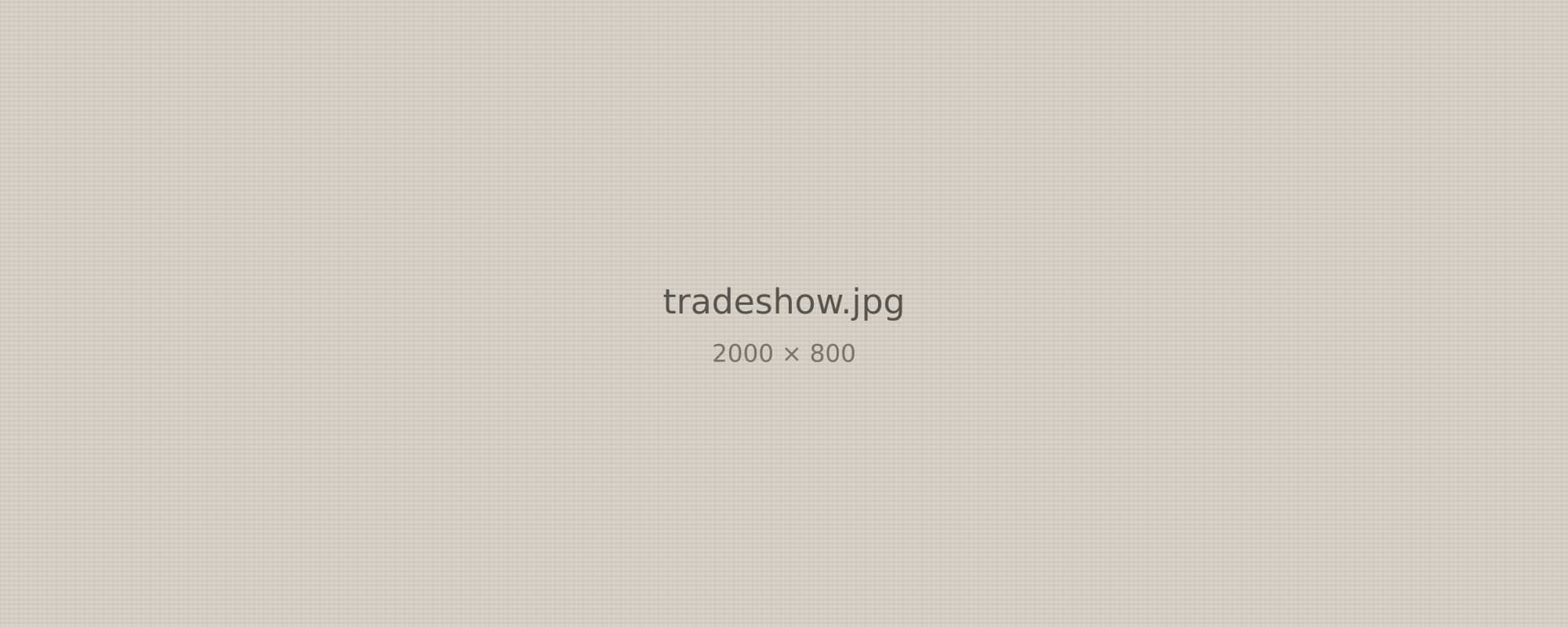 [COMPANY_NAME] booth at an international textile trade show